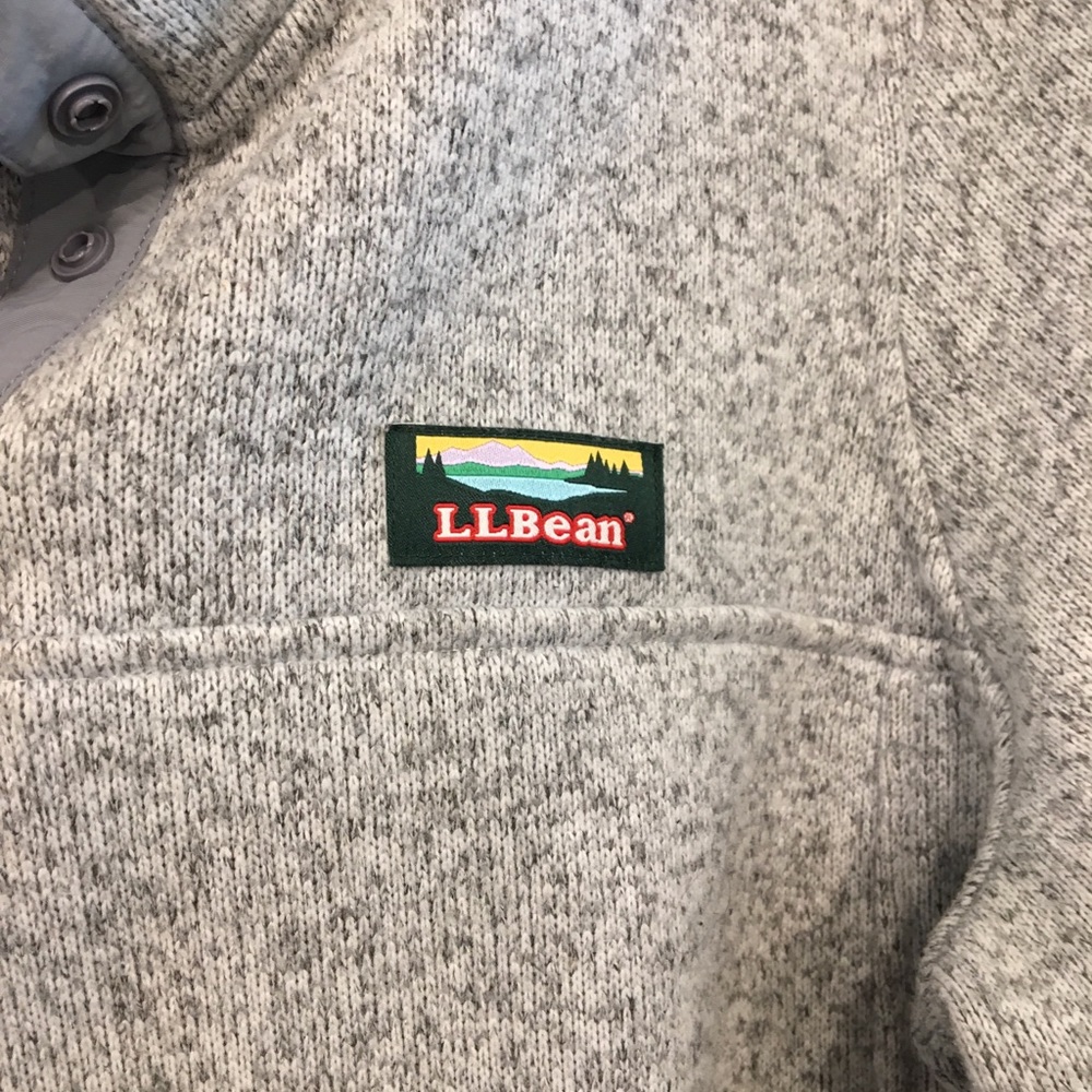 L.L bean Sweater Fleece Pullover
